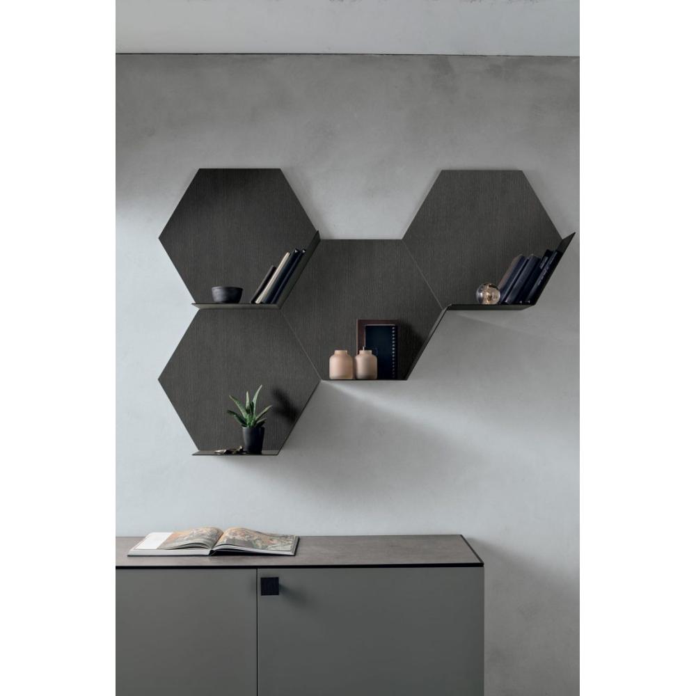modern design falipolc hatszogletu sorolhato fali dekoracio modern geometrikus fa fem valaszthato szinek.jpg